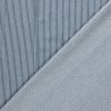 Tissu jean denim rayures - bleu indigo x 10 cm