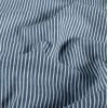 Tissu jean denim rayures - bleu indigo x 10 cm