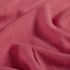 Tissu viscose lin - rose framboise x 10 cm