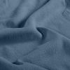 Tissu viscose lin - bleu de gris x 10 cm