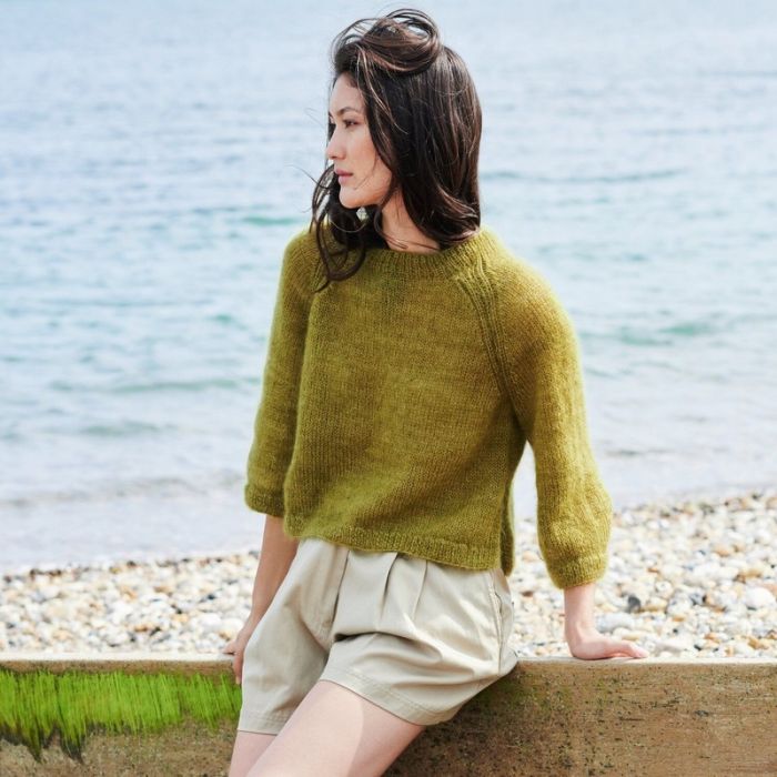 Kit tricot pull modèle 18 Lovewool 22 - Rico design