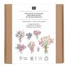 Kit Stick & Stitch broderie bouquets de fleurs - Rico Design