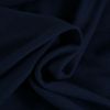 Tissu jersey côtelé coton uni - bleu marine x 10 cm