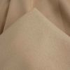 Tissu jersey côtelé coton uni - beige x 10 cm