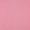 Tissu coton jacquard vichy coeurs - rose x 10 cm