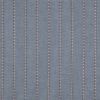 Tissu coton jacquard vichy fleurs - bleu marine x 10 cm