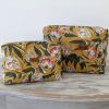Kit couture - duo trousses tissu indien ocre