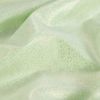 Tissu jean denim stretch paillettes - vert clair x 10 cm
