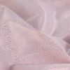 Tissu jean denim stretch paillettes - rose clair x 10 cm