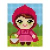 Kit à broder canevas enfant - Petit chaperon rouge