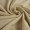 Tissu jersey coton lin - naturel x 10 cm