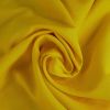 Tissu viscose lin haute couture - jaune x 10 cm
