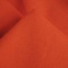Tissu viscose lin haute couture - orange x 10 cm