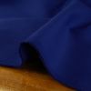 Tissu denim haute couture - bleu cobalt x 10 cm