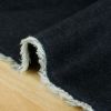 Tissu jean denim haute couture - bleu foncé x 10 cm