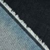 Tissu jean denim haute couture - bleu foncé x 10 cm