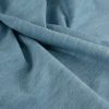 Tissu denim haute couture - bleu ciel x 10 cm