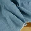 Tissu denim haute couture - bleu ciel x 10 cm