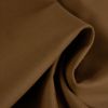 Tissu sergé gratté gabardine haute couture - marron camel x 10 cm