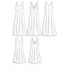 Linger - Patron Robe femme - Maison Fauve