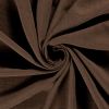 Tissu viscose lin - marron x 10 cm