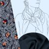 Kit Couture - fournitures Maxi foulard Wildy
