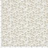 Tissu double gaze pissenlits beige - écru x 10 cm