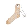 Marqueurs de maille en bois - Chaussette en laine x 10