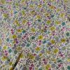 Coupon 55 x 70 cm - Tissu coton fleuri
