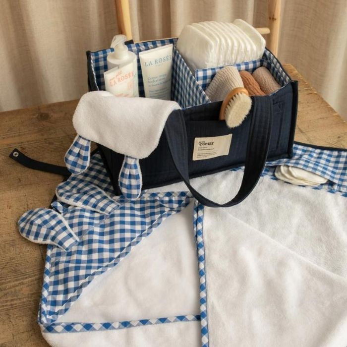 Sofia - Patron accessoires bébé bain et change - Ikatee