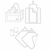Sofia - Patron accessoires bébé bain et change - Ikatee