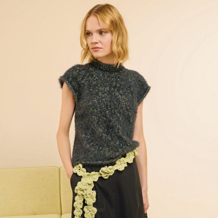 Kit crochet écharpe modèle 26 made by me 22 - Rico design