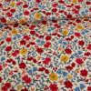 Coupon 55 x 70 cm - Tissu coton fleuri