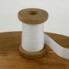 Ruban Gros Grain uni 25 mm x 10 cm
