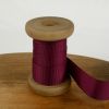 Ruban Gros Grain uni 25 mm x 10 cm
