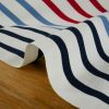 Tissu extérieur transat Dralon rayures marinière x 10 cm