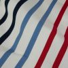 Tissu extérieur transat Dralon rayures marinière x 10 cm