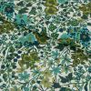 Tissu Liberty of london Edna Berry - vert x 10 cm