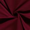 Tissu coton demi-natté canvas uni - bordeaux x 10 cm