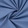 Tissu voile coton rayures - bleu denim x 10 cm