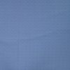 Tissu voile coton rayures - bleu denim x 10 cm