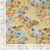 Tissu voile coton La Riviera - jaune x 10 cm