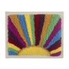 Kit broderie punch needle avec tambour - Rayons de soleil