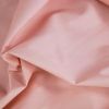 Tissu popeline coton - rose saumon x 10 cm