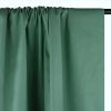 Tissu popeline coton - vert eucalyptusx 10 cm