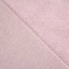 Tissu micro éponge bambou Oeko-Tex - rose clair x 10 cm