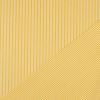 Tissu popeline coton à rayures - jaune x 10 cm