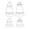 Lena Mum - Patron Robe femme - Ikatee