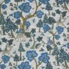 Tissu Liberty of london Doe a Deer - bleu x 10 cm