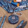 Mètre ruban enrouleur 150 cm motifs fleurs